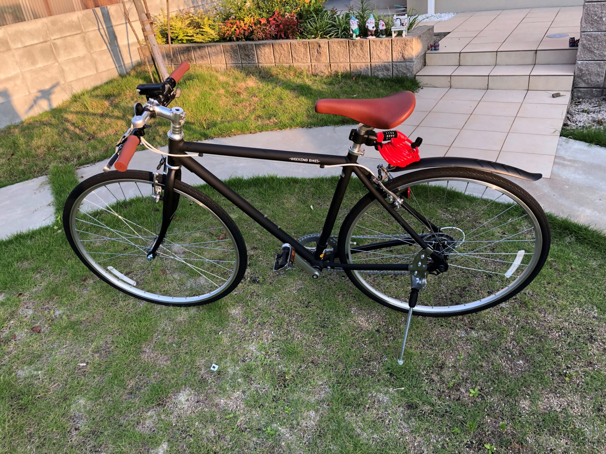 あさひ 自転車 クロスバイク パンク 修理